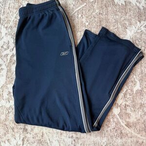 Reebok 2000s Men's Navy Joggers Size L